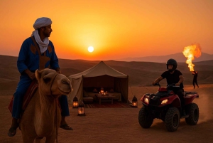 Марракеш: поездка на квадроциклах и верблюдах по пустыне Агафай с ужином и шоу