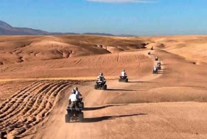 Марракеш: поездка на квадроциклах и верблюдах по пустыне Агафай с ужином и шоу