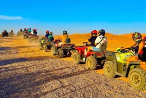 Марракеш: поездка на квадроциклах и верблюдах по пустыне Агафай с ужином и шоу