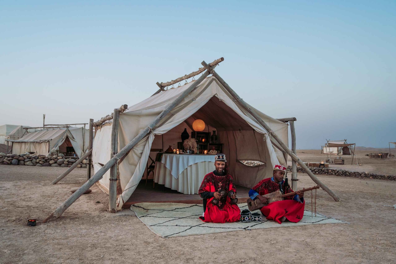 Marrakech: Agafayn aavikon romanttinen kosinta ja illallinen