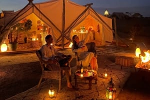 Marrakech: Agafayn aavikon romanttinen kosinta ja illallinen