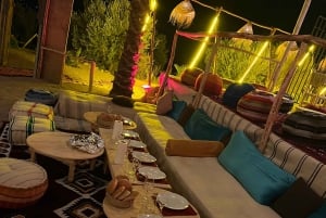 Marrakech, agafay desert, sunset, camel ride,dinner and show