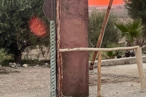 マラケシュ発：ラクダ＆バギー体験付きアガファイ砂漠ツアー（夕食ショー付き）