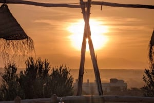 マラケシュ発：ラクダ＆バギー体験付きアガファイ砂漠ツアー（夕食ショー付き）