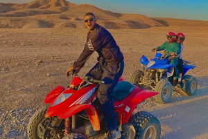 Marrakech&Agafay désert tour Quad with dinner & camel ride