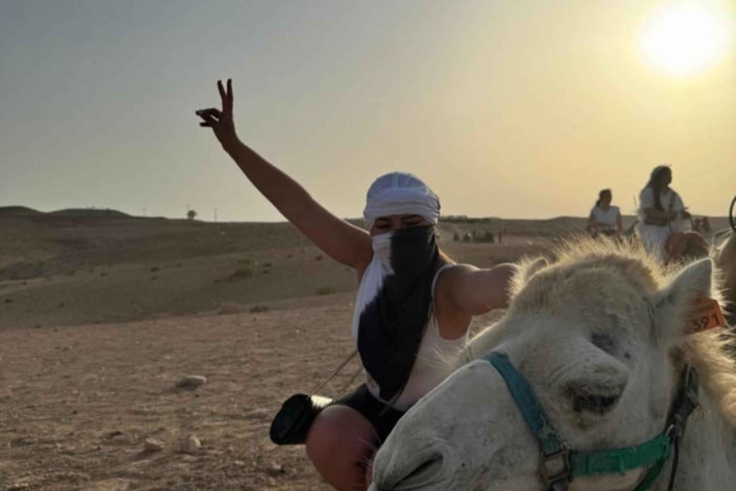 Marrakech - Ökenrundtur Agafay ökenrundtur med fyrhjuling, kamelridning och middag