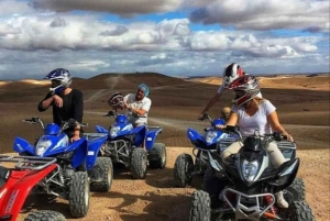 Marrakech: Agafay Desert Tour with Quad, Camel Ride & Dinner