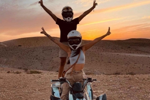 Marrakech: Agafay Desert Tour with Quad, Camel Ride & Dinner