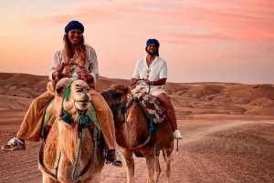 Marrakech: Agafay Desert Tour with Quad, Camel Ride & Dinner