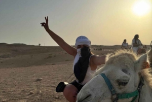 Marrakech - Ökenrundtur Agafay ökenrundtur med fyrhjuling, kamelridning och middag