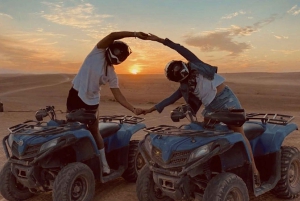 Marrakech - Ökenrundtur Agafay ökenrundtur med fyrhjuling, kamelridning och middag