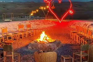 Marrakesz: Agafay: przejażdżka quadem, jazda na wielbłądzie i kolacja z pokazem