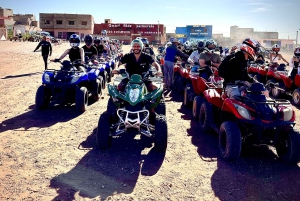 Marrakesh: Agafay luksus, firhjuling, kamel, basseng og middagsshow