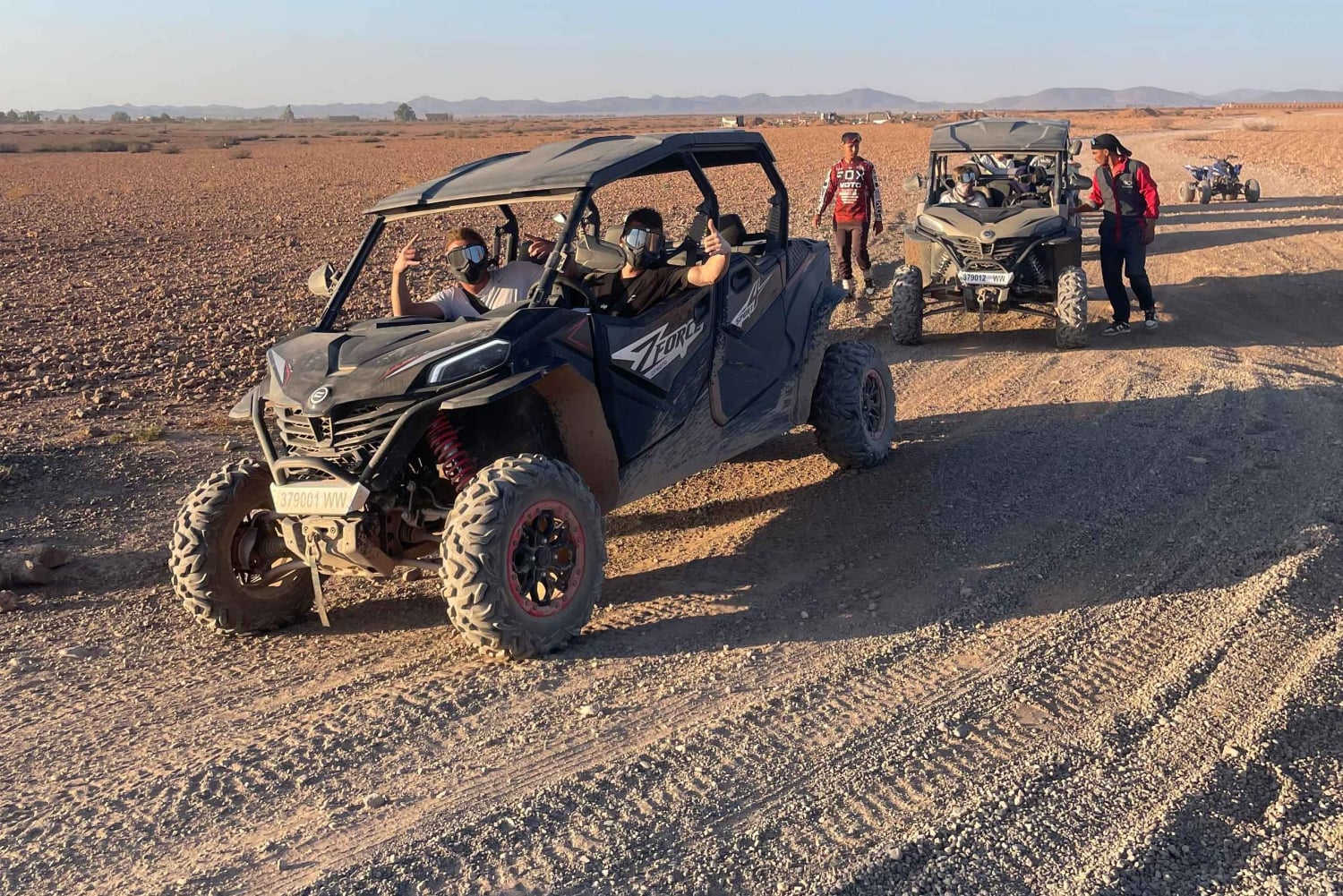 Marrakech : Agafay : Balade privée en Buggy & à chameau & un dîner étoilés
