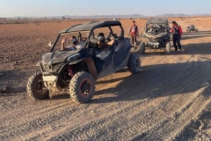 Marrakech : Agafay : Balade privée en Buggy & à chameau & un dîner étoilés