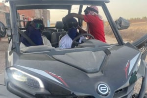 Marrakech : Agafay : Balade privée en Buggy & à chameau & un dîner étoilés