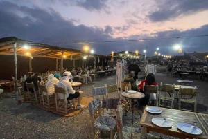 Marrakech : Agafay : Balade privée en Buggy & à chameau & un dîner étoilés