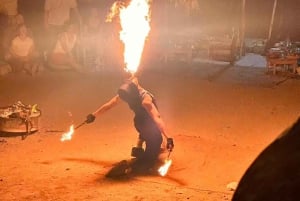 Marrakech: quad al tramonto nel deserto di Agafay con cena e spettacolo