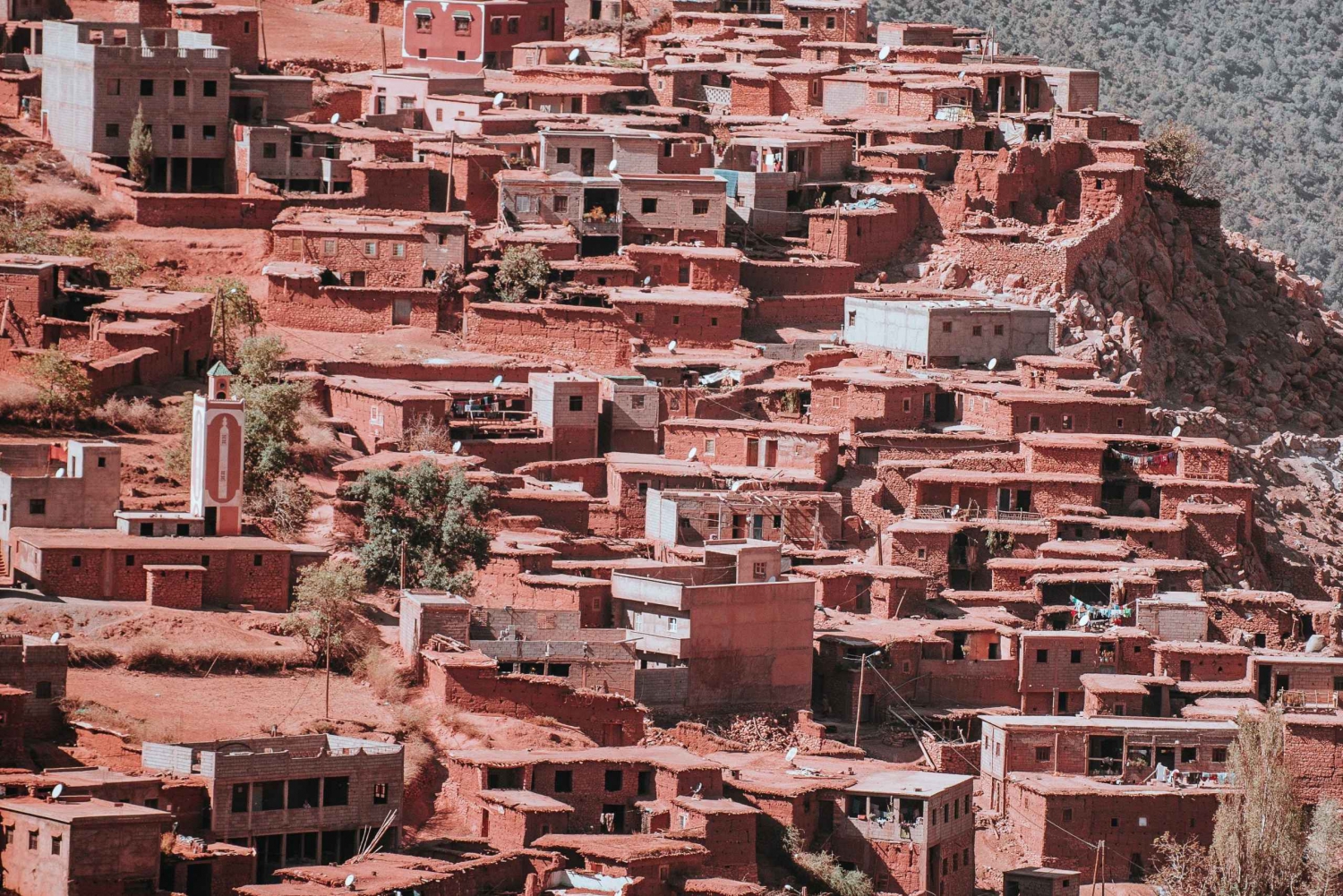 Marrakech :atlas 3 valley Berber villages and camel ride