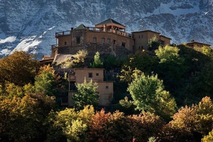 マラケシュ：アトラス山、ベルベルの 3 つの渓谷、アガファイ砂漠