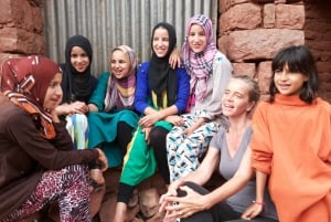 Marrakesh: Atlasgebergte en woestijnjeepsafari met lunch