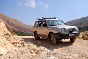 Jeepsafari i Atlasbergen och öknen med lunch