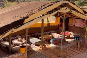 Marrakech : Excursion d'une journée dans les montagnes de l'Atlas et dîner au désert d'Agfay