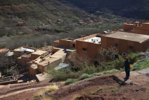 Marrakech : Excursion d'une journée dans les montagnes de l'Atlas et dîner au désert d'Agfay