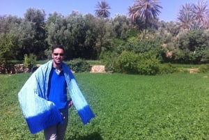 Marrakech : Excursion d'une journée dans les montagnes de l'Atlas et dîner au désert d'Agfay