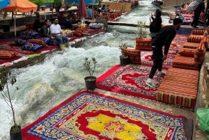 Marrakech: Atlasvuoret, Ourikan laakso oppaan kanssa ja lounas