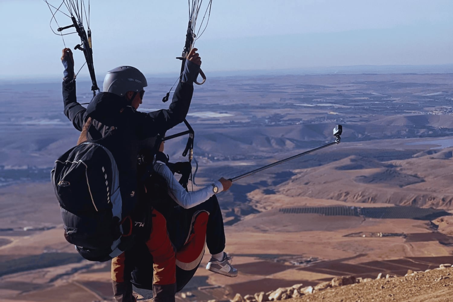 Marrakech: Atlas Mountains Paragliding Tour with Video