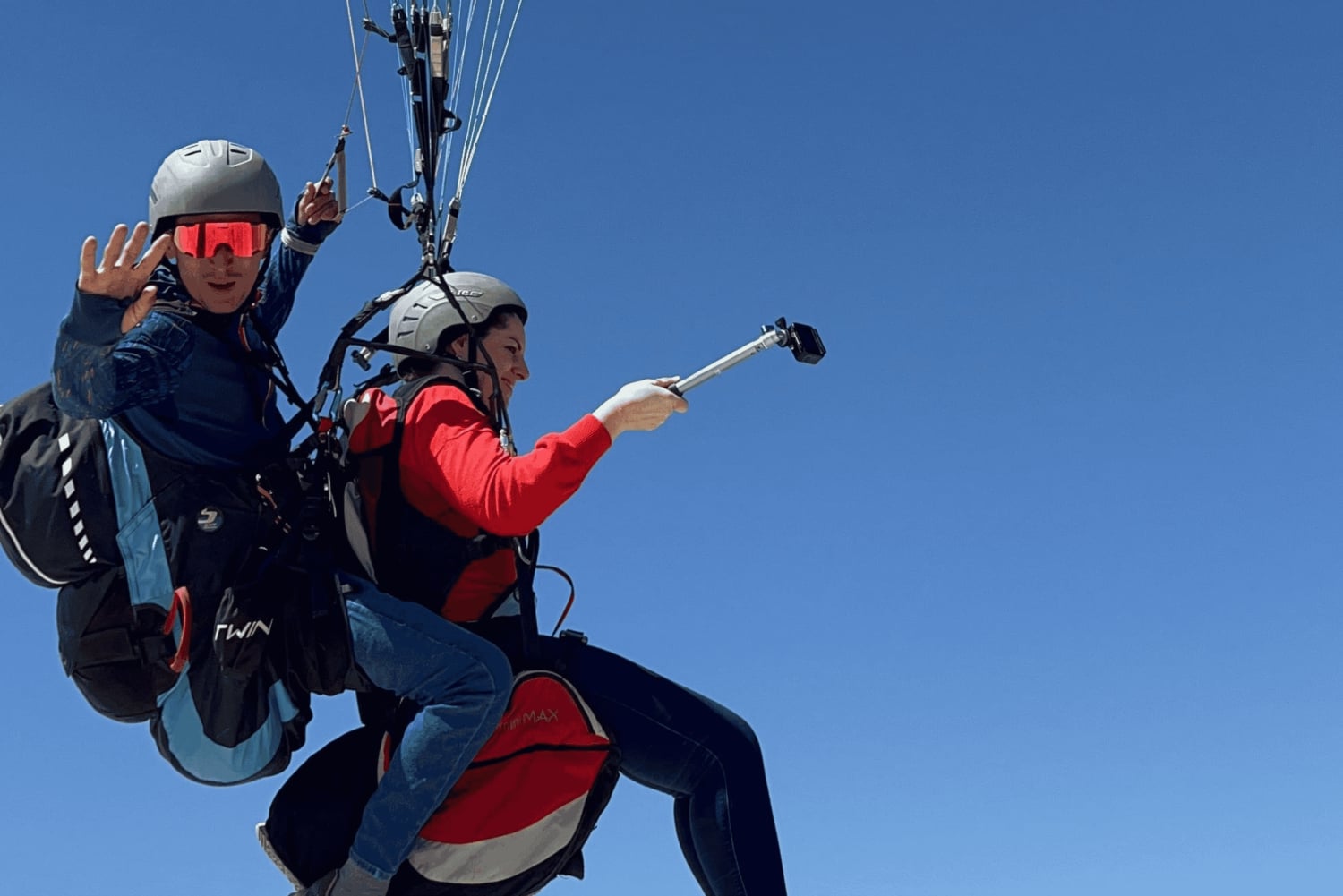 Marrakech: Atlas Mountains Paragliding Tour with Video