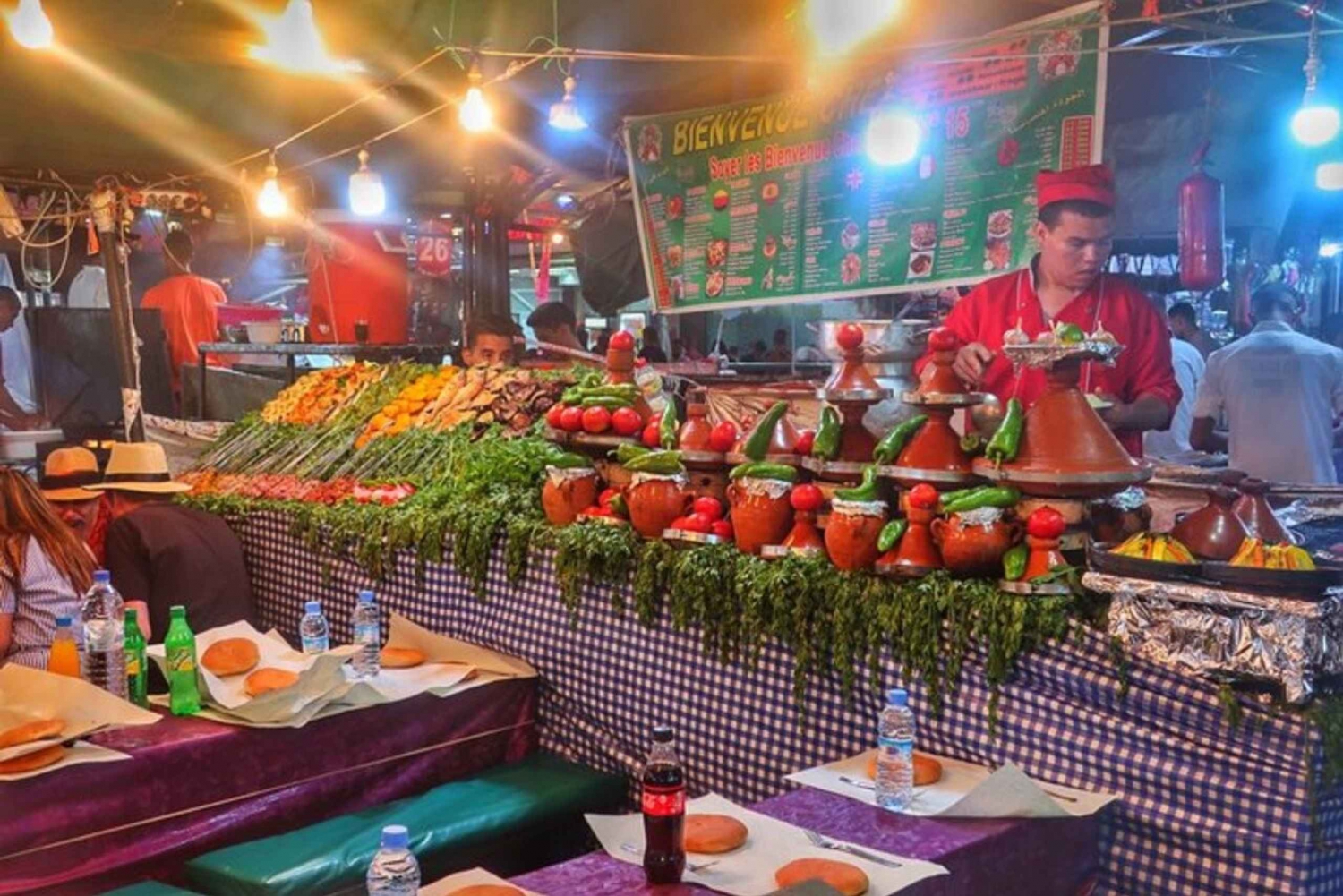 Marrakech: Autentisk marokkansk mattur og middag