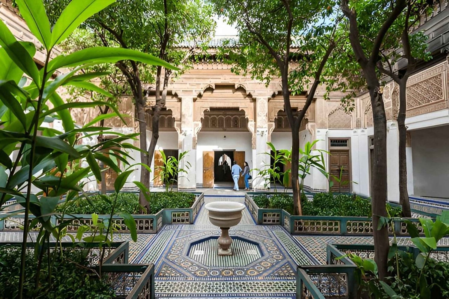 Marrakech: Bahia-palasset, Ben Youssef Medersa og Souks-tur