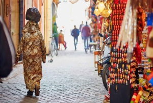 Marrakech: Bahia-palasset, Ben Youssef Medersa og Souks-tur