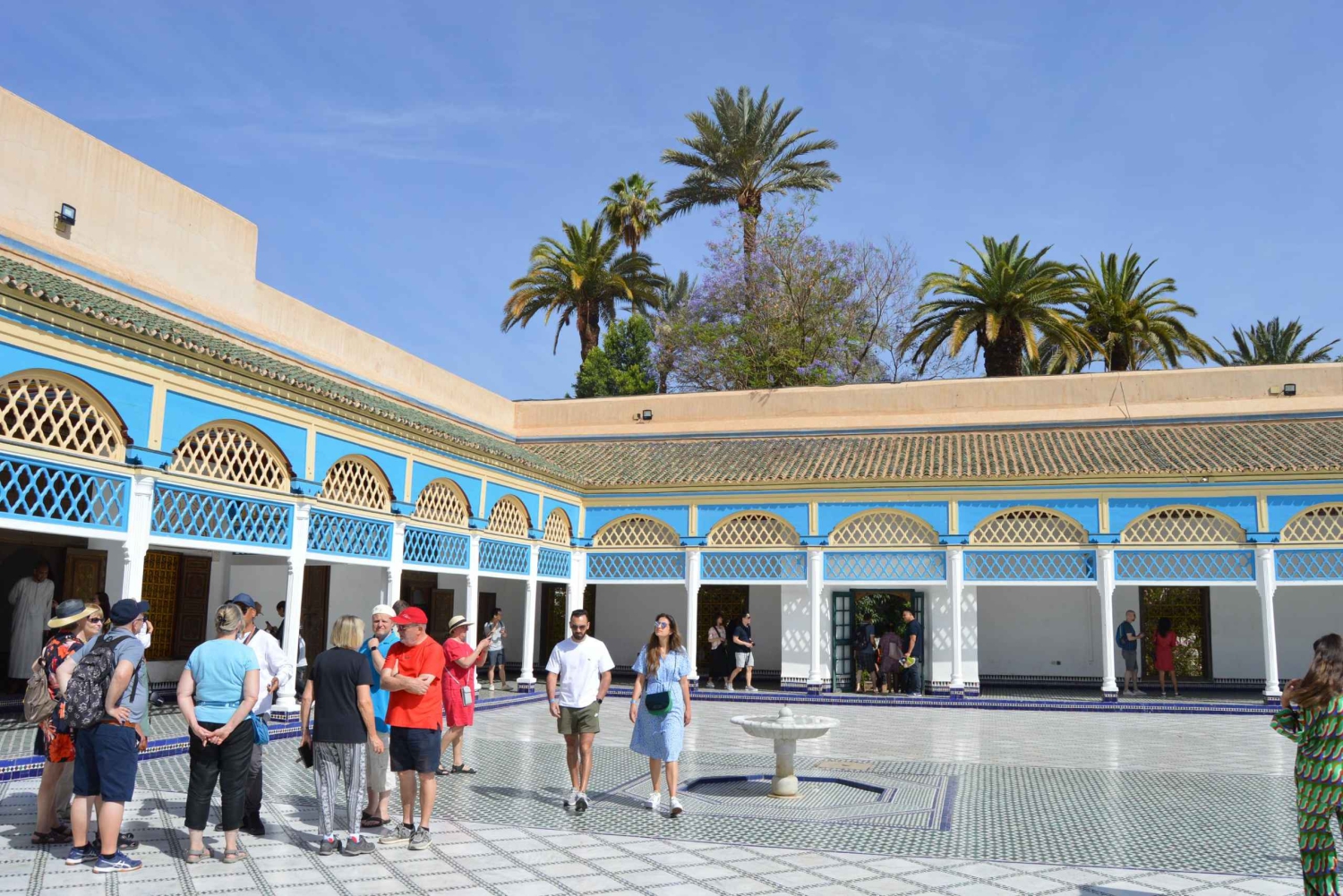 Marrakech: Bahia Palace Wandeltour met gids