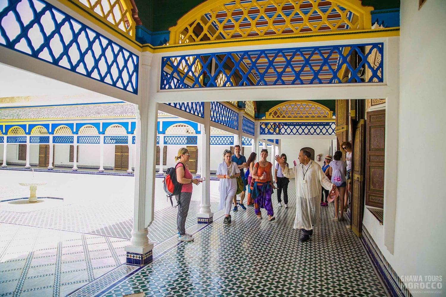 Marrakech: Bahia Palace, Madrasa Ben Youssef and Medina Tour