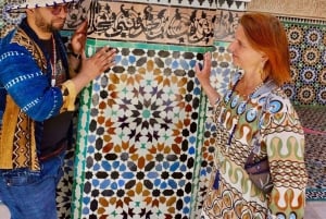 Marrakech: Palazzo Bahia, Madrassa e Souk - Tour guidato