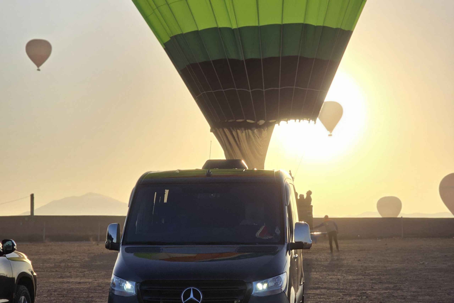 Marrakech: Ballonfahrt, Berberfrühstück und Kamelritt