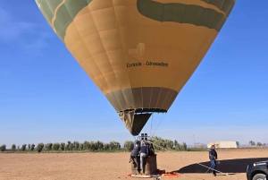 Marrakech: Volo in mongolfiera, colazione berbera e giro in cammello