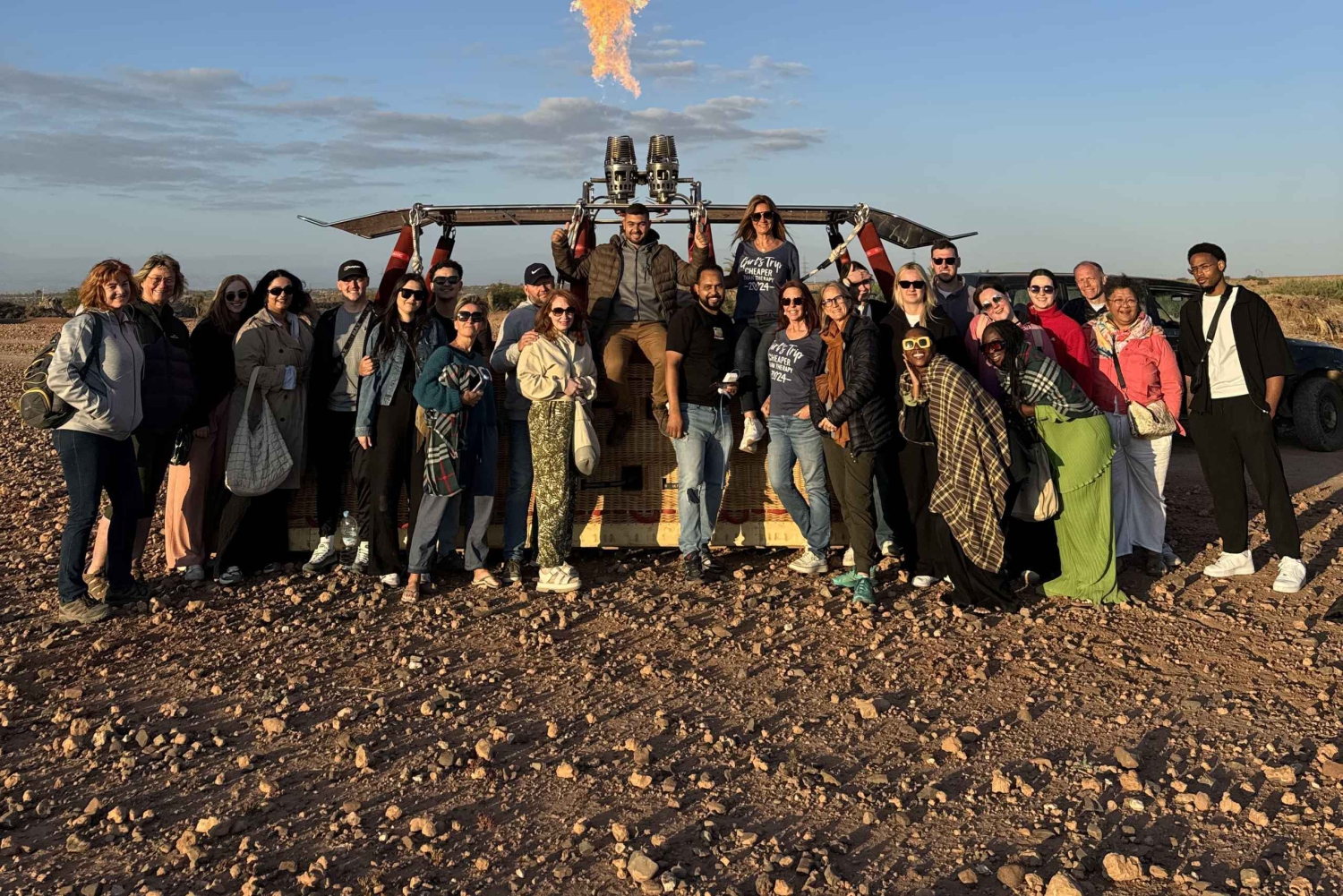 Marrakech: Ballonfahrt & Quadfahren mit Frühstück