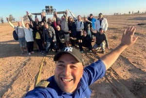 Marrakech: Volo in mongolfiera con colazione berbera e giro in cammello