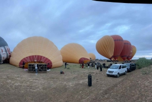 Marrakech: Ballongflygning Ballongflygning med berberfrukost och kamelridning
