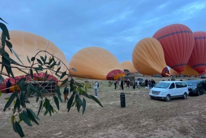 Marrakech: Ballongflygning Ballongflygning med berberfrukost och kamelridning