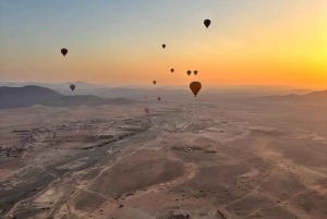 Marrakech: Ballongflygning Ballongflygning med berberfrukost och kamelridning