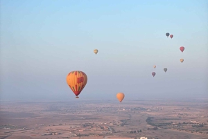 Marrakech: Ballongflygning Ballongflygning med berberfrukost och kamelridning