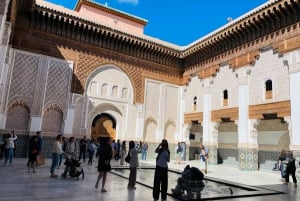Marrakech: Ben Youssef Madrasa, Dar El Bacha and Medina Tour