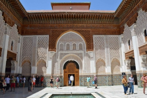 Marrakech: Ben Youssef Medersa, Le Jardin Secret & Souk-tur