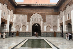 Marrakech: Ben Youssef, hemmelig hage og guidet tur i medinaen