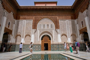 Marrakech: Ben Youssef, hemmelig hage og guidet tur i medinaen